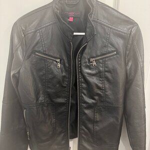 Faux Leather Jacket